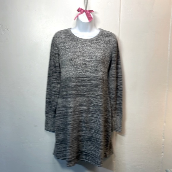 Athleta Dresses & Skirts - ATHLETA Heavy Heather Grey Long Sleeve Sweater Dress -S- #0027